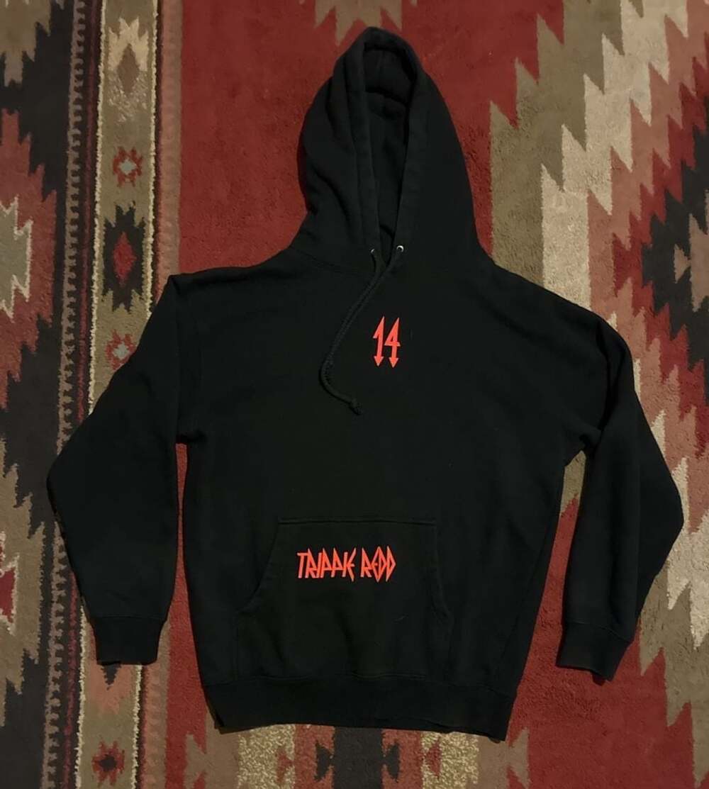 Trippie Redd Graphic Hoodie Black